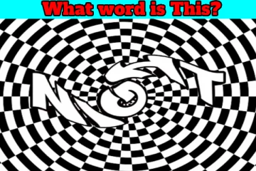 Optical illusion: உங்கள் கண்பார்வையை சோதிக்கலாம் இதில் தெரியும் சொல் என்ன?