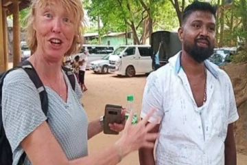இலங்கையருக்கு இதயப்பூர்வமான நன்றியை தெரிவித்த வெளிநாட்டு பெண்