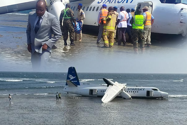 55 பேருடன் கடலில் வீழ்ந்த விமானம்! | Plane Crashes Into Sea In Somalia With 55 People