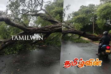 தொடர் மழையினால் முல்லைத்தீவில் போக்குவரத்து பாதிப்பு