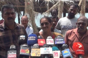 இந்திய இழுவை மடியின் பாதிப்பால் தாலியை கூட மீள முடியவில்லை மீனவ சங்கப் பெண் தெரிவிப்பு