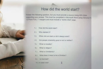கடவுள் இருக்காரா? இல்லையா? பள்ளியில் கேட்ட கேள்வி - வெடித்த சர்ச்சை!