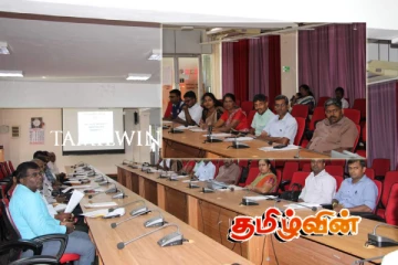 கிளிநொச்சியில் வலய உதவி தெரிவத்தாட்சி அலுவலர்களுடனான கலந்துரையாடல்