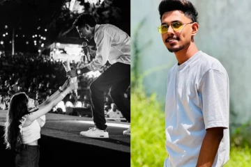 තරුණ තරුණියන්ගේ ආකර්ෂණය දිනූ රවීන් තාරුකගෙන් හදවතටම දැනෙන කතාවක් - ප්‍රසංගවලදී මල් දෙන අයට කිව්ව දේ මෙන්න