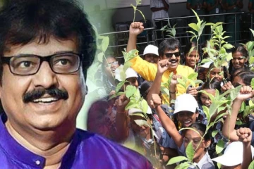 மறைந்த நடிகர் விவேக் நினைவாக 59 மரக்கன்றுகளை நட்ட ‘பிக்பாஸ் புகழ்‘ பிரபல நடிகை