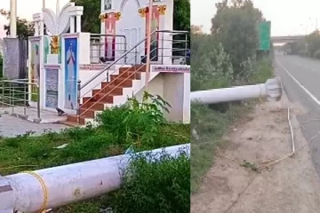 அதிமுக கொடிக்கம்பம் விழுந்து பலியான விவகாரம் : அதிரடியாக 2 பேர் கைது