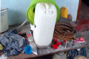 யாழில் அதிரடியாக முற்றுகையிடப்பட்ட கசிப்பு உற்பத்தி நிலையம்!