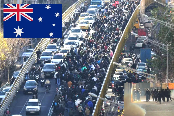Australia Iran travel advisory 2026, Australians urged to leave Iran protests, Iran violent demonstrations foreign risk, DFAT warning Australians in Iran, Australia embassy Iran safety alert, Iran political unrest foreign nationals, Australia citizens exit Iran immediately, Iran crackdown international travel warning, Australia foreign affairs Iran advisory, Iran protests global travel advisories