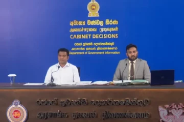 කැබිනට් තීරණ දැනුම්දෙයි[LIVE]
