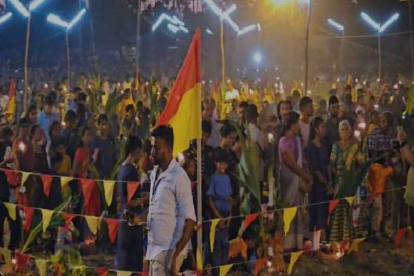 யாழ்.சாட்டி மாவீரர் துயிலும் இல்லத்தில் வெகு சிறப்பாக நடைபெறும் மாவீரர் நினைவேந்தல்! | Jaffna Saati Illam Maaveerar Naal Memorial