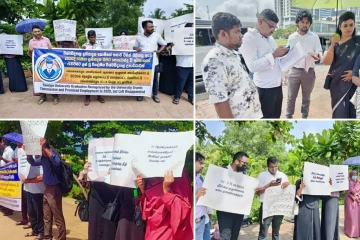 போராட்டத்தில் குதித்த வெளிநாட்டுப் பல்கலைக்கழக பட்டதாரிகள்! விடுத்துள்ள முக்கிய கோரிக்கை