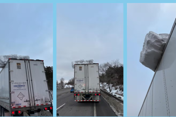 கனடாவில் வாகன ஓட்டுனருக்கு எதிராக சுமத்தப்பட்டுள்ள குற்றச்சாட்டு | Truck Driver Charged After Massive Ice Block கனடாவில் வாகன ஓட்டுனருக்கு எதிராக சுமத்தப்பட்டுள்ள குற்றச்சாட்டு | Truck Driver Charged After Massive Ice Block