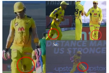 ரத்த காயத்துடன் பேட்டிங் வந்து விளையாடிய டூ பிளிசிஸ்! வெளியான புகைப்படம்:  நெகிழும் ரசிகர்கள்