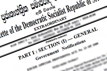 சுகாதார அமைச்சின் தீர்மானத்திற்கமைய வெளியானது விசேட வர்த்தமானி