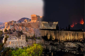 கிரேக்கத்தில் தீக்கிரையாகிய நிலையில் 18 சடலங்கள் மீட்பு!