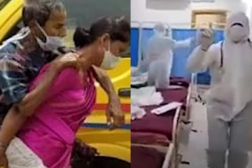 கொரோனா வார்டில் நடன நிகழ்ச்சி...வியக்கவைக்கும் அரசு ஊழியரின் புது முயற்சி! இந்திய செய்திகள்