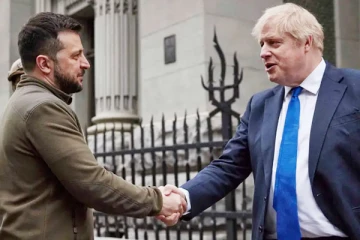 போரிஸ் ஜான்சனுக்கு உக்ரைன் அதிபர் பாராட்டு!
