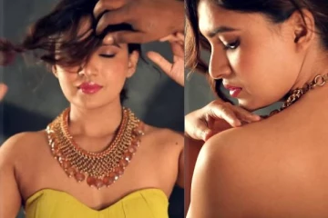 காந்தக்கண்ணழகியாக மாறிய வாணி போஜன்!! கிளாமர் லுக்கில் வெளியிட்ட புகைப்படங்கள்