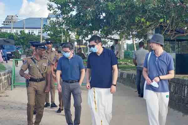 யாழ் கோட்டைக்குள் நுழைந்த சீன பிரதிநிதிகள்! | Chinese Representatives Entered The Jaffa Fort