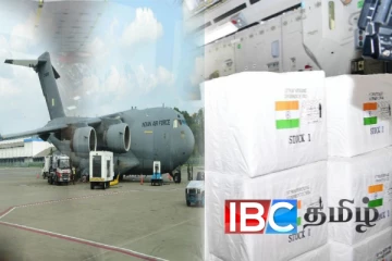 மனிமாபிமான உதவிகளுடன் மற்றுமொரு இந்திய விமானம் கட்டுநாயக்காவில் தரையிறங்கியது