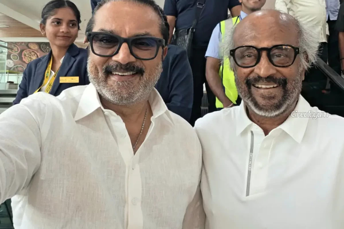 எதேச்சையாக ரஜினியை சந்தித்த நடிகர் சரத்குமார்.. அதுவும் எங்கே பாருங்க | Surprise Meet R Sarathkumar Meets Rajinikanth