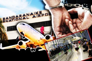 கட்டுநாயக்க விமான நிலையத்தில் சிக்கிய பெண் உள்ளிட்ட நபர்கள்