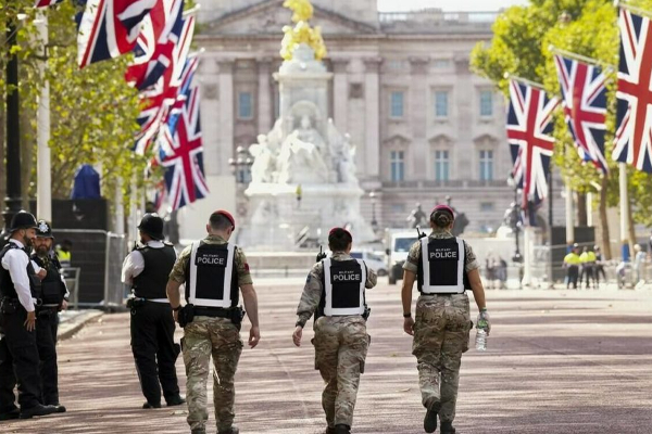 லண்டனில் வரலாறு காணாத அளவுக்கு பாதுகாப்பு | Security In London Is Unprecedented