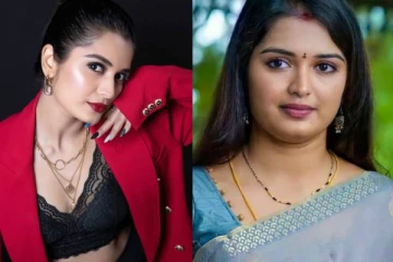 கோட்டை கழற்றி கிளாமர் போஸ்!! சீரியல் நடிகை பிரியங்கா ஜெயின் ஸ்டில்ஸ்..