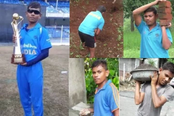 உலகக்கோப்பையை வென்ற அணியில் இடம்பெற்ற வீரர் கூலி வேலை செய்யும் பரிதாபம்!