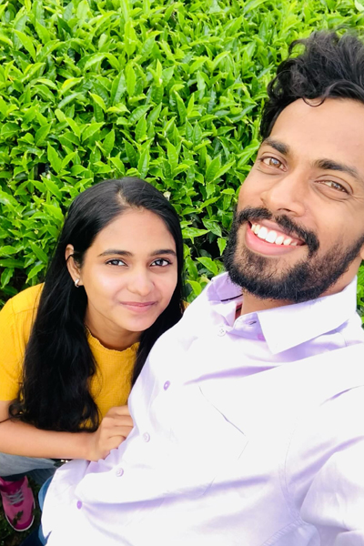 actress swetha and lover photos