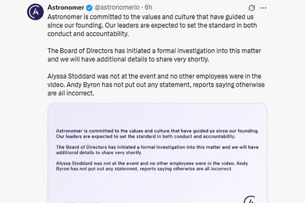 கிஸ் கேமில் சிக்கிய CEO; அம்பலமாகி வைரலான ரகசிய உறவு - நிறுவனம் என்ன சொல்கிறது? | Ceo Byron S Affair With Kristin Coldplay Kiss Cam
