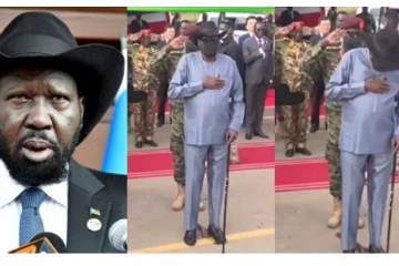 அரசு நிகழ்ச்சியில் கால்சட்டையில் சிறுநீர் கழித்த அதிபர் - வெளியான வீடியோ!