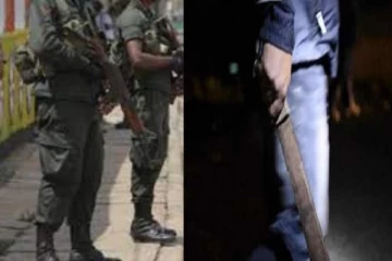 சிறிலங்கா இராணுவத்தினர் வாள்வெட்டு : தமிழர்கள் இருவர் படுகாயம்