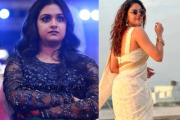 கீர்த்தி சுரேஷ்-ஆ இது!! ஓணம் சேலையில் பிரம்மிக்க வைக்கும் போட்டோஷூட்..