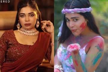 முகம் முழுக்க கலர் வண்ணம்!! ஹோலி கொண்டாடிய பிக்பாஸ் தர்ஷா குப்தாவின் புகைப்படங்கள்..