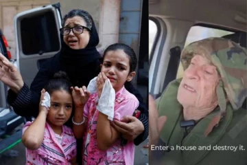 அந்த மிருகங்களை விட்டு விடாதீர்கள்... மூத்த இஸ்ரேல் ராணுவ வீரர் ஒருவரின் அதிர்ச்சி காணொளி