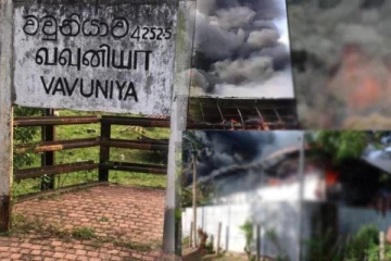 வவுனியாவில் தொழிற்சாலை ஒன்றில் ஏற்பட்ட பாரிய தீ விபத்து!