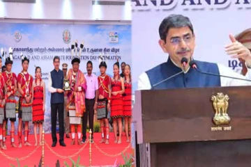 வடகிழக்கு மாநில மக்களுக்கு பாதுகாப்பான இடம் சென்னை தான் - ஆளுநர் ஆர்.என்.ரவி பேச்சு!