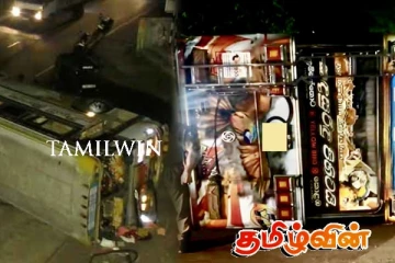 கொழும்பு நோக்கி பயணித்த பயணிகள் பேருந்து விபத்து