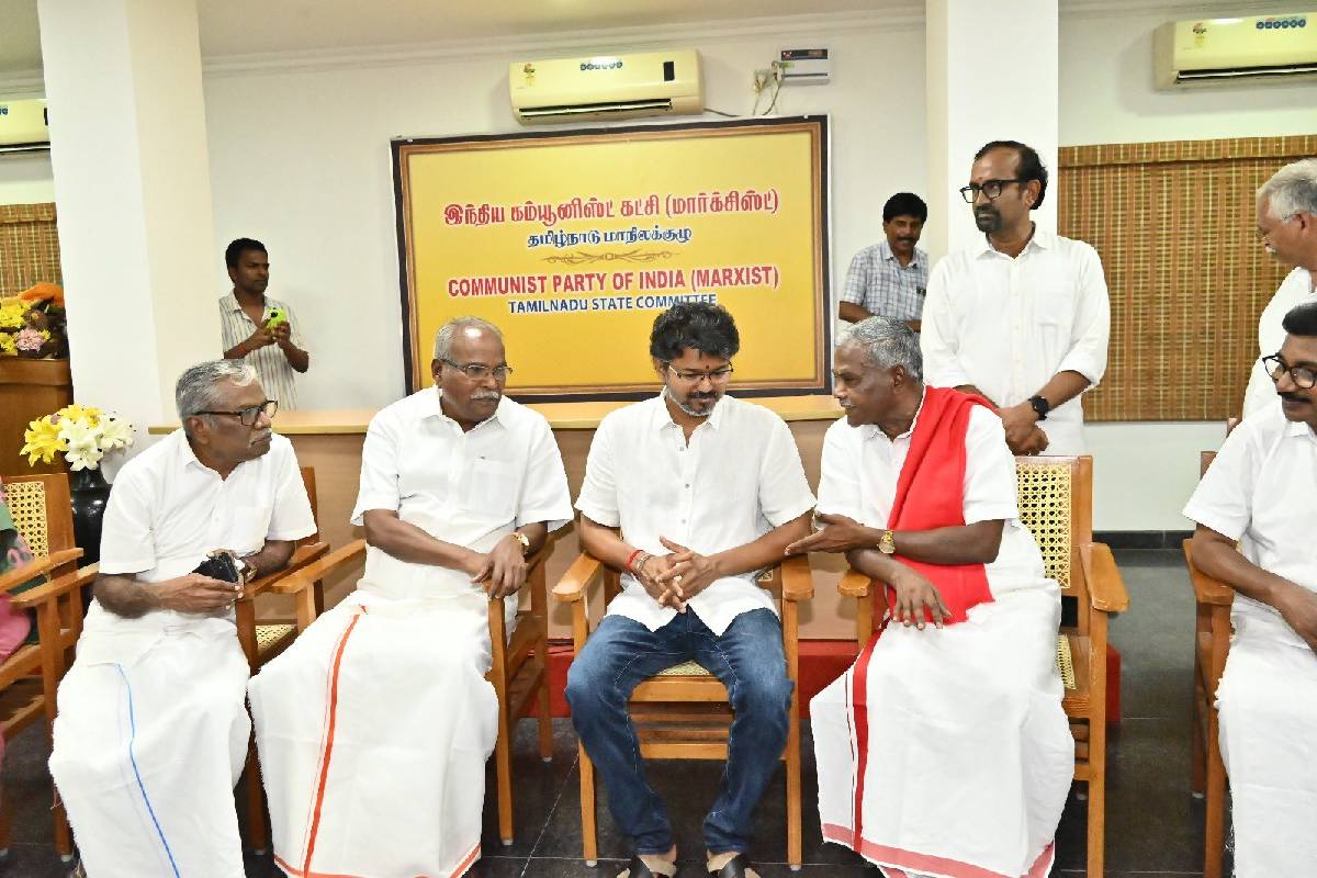 விசிக சார்பில் பதவிகள் கேட்கப்படுகிறதா? விசிக விளக்கம் | Vck Denies Seeking Positions Demands From Tvk