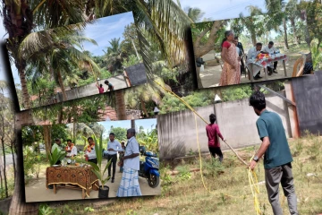 முல்லைத்தீவு மாவட்டத்தில் தென்னம்பிள்ளைகளின் வெண் ஈ கட்டுப்பாட்டு நடவடிக்கை ஆரம்பம்