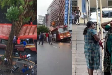 கொழும்பை உலுக்கிய கோர விபத்து! மனதை உருக்கும் காட்சிகள்(Video)