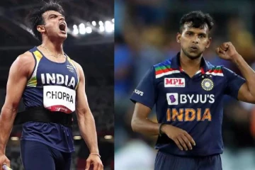 ஒலிம்பிக்கில் தங்கப்பதக்கம் வென்ற இந்திய வீரர் நீரஜ் சோப்ராவுக்கு தமிழக கிரிக்கெட் வீரர் நடராஜன் வாழ்த்து! வைரலாகும் பதிவு