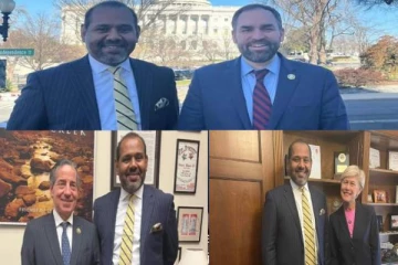 அமெரிக்க காங்கிரஸ் உறுப்பினர்களை சந்தித்த கஜந்திரகுமார் பொன்னம்பலம்!