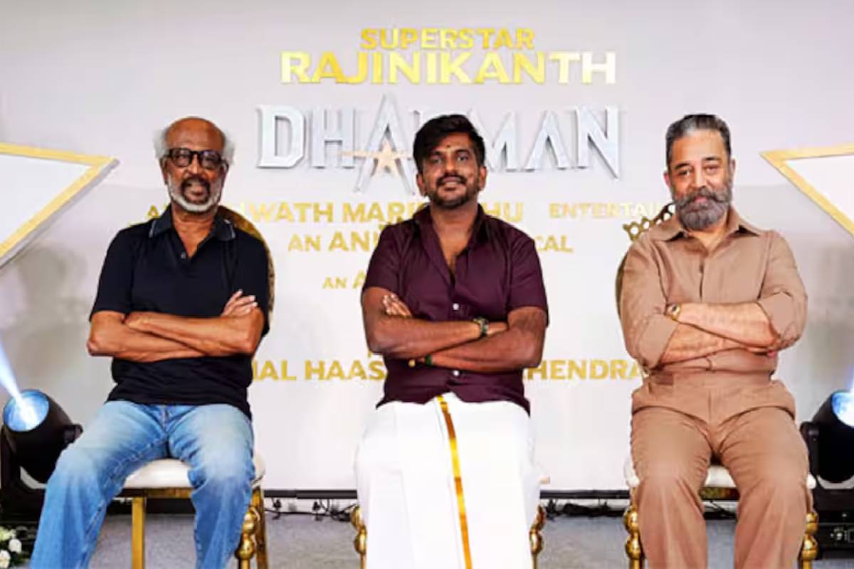 சிவாஜிக்குப் பிறகு ரஜினியுடன் ஸ்ரேயா... தர்மன் படத்தில் நடிக்கிறாரா? | Shriya With Rajinikanth In Dharman Shooting Photo சிவாஜிக்குப் பிறகு ரஜினியுடன் ஸ்ரேயா... தர்மன் படத்தில் நடிக்கிறாரா? | Shriya With Rajinikanth In Dharman Shooting Photo
