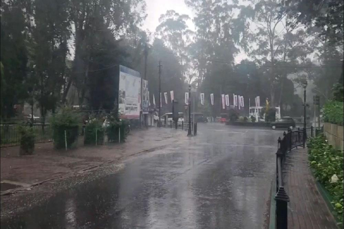 நுவரெலியாவில் திடீரென பலத்த இடியுடன் கூடிய மழை; மக்கள் மகிழ்ச்சி | Heavy Thunder Showers Rains Nuwara Eliya