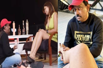 அடடே... இப்படிதான் கற்றுக்கொண்டேன் - நடிகை காலில் முத்தம் கொடுத்த இயக்குநர்!