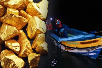 கற்பிட்டியில் படகு ஒன்றுக்குள் சிக்கிய கிலோ கணக்கிலான தங்கம்