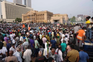 காலி முகத்திடலில் 8 ஆவது நாளாக தொடரும் போராட்டத்தில் ஆதிவாசிகள் குழு!