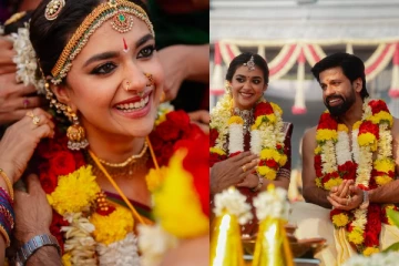 கீர்த்தியின் திருமணப்புடவையில் இருந்த ரகசியம்...வாழ்த்து தெரிவித்த இணையவாசிகள்